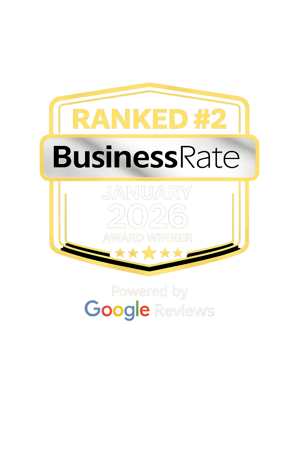 Ranked #2 Auto Detailing Business in Rogers AR - BusinessRate January 2026 Award Winner
